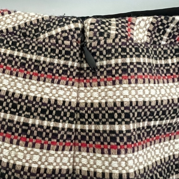 Ann Taylor LOFT Tweed Skirt 12 A-line - Picture 6 of 9